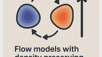 USFlows: Flow models with density preserving latent space alignment featured image